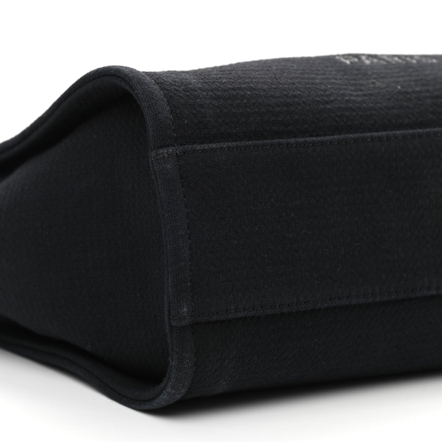 Mixed Fibers Small Deauville Tote Black