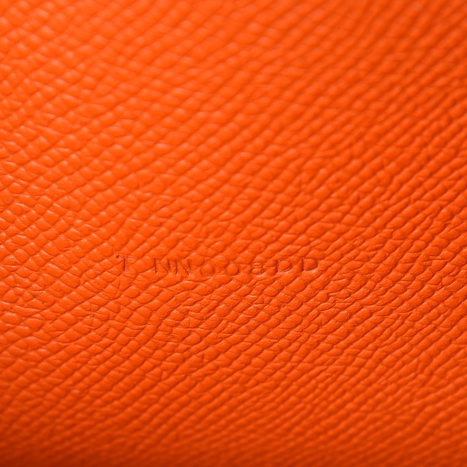 Hermes Epsom Constance Long Wallet Orange 6 of 8