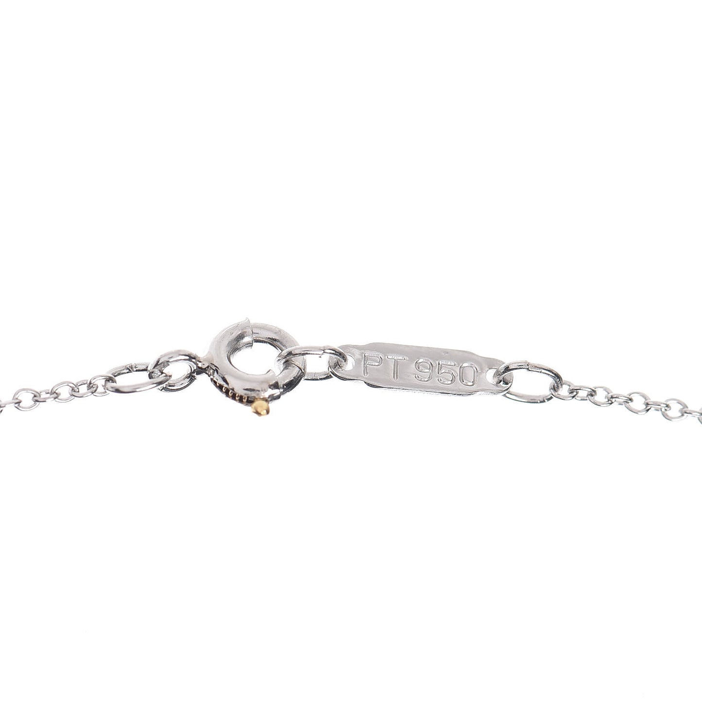Platinum Diamond Cross Stitch Pendant Necklace