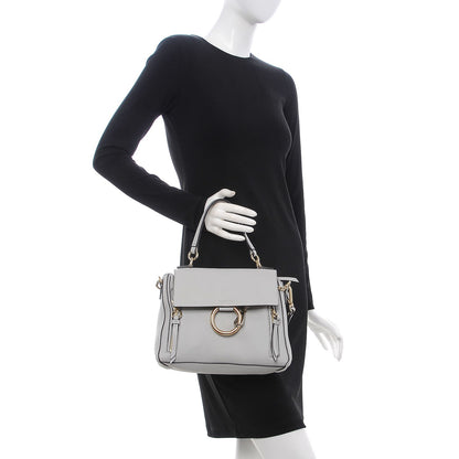 Chloe Calfskin Small Faye Day Shoulder Bag Airy Grey 3 of 9