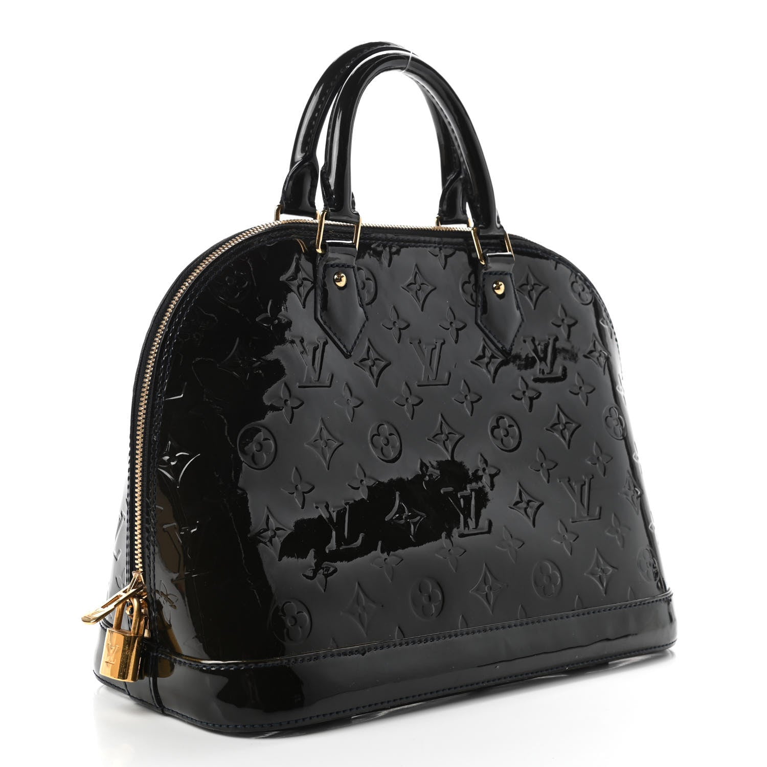 Louis Vuitton Vernis Alma PM Blue Infini 3 of 8