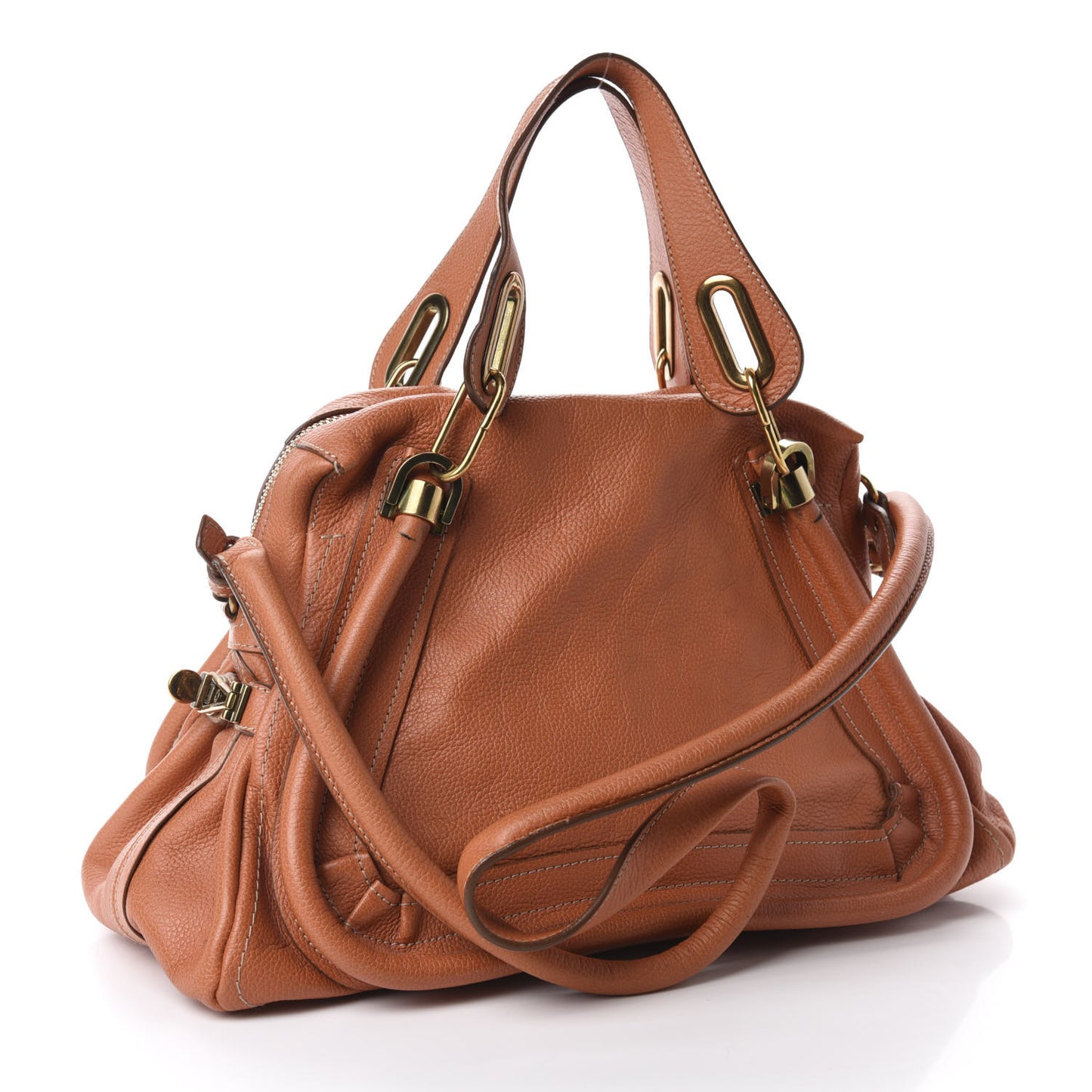 Calfskin Medium Paraty Suntan