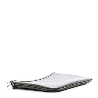 MCM Visetos Liz Shopper Tote Pouch Grey 4 of 6