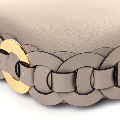 Chloe Small Grain Smooth Calfskin Medium Darryl Hobo Motty Grey 9 of 12