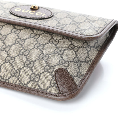 Gucci GG Supreme Monogram Neo Vintage Web Belt Bag Brown 9 of 9