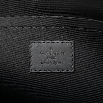 Louis Vuitton Calfskin Monogram Shadow Discovery Pochette Black 6 of 10