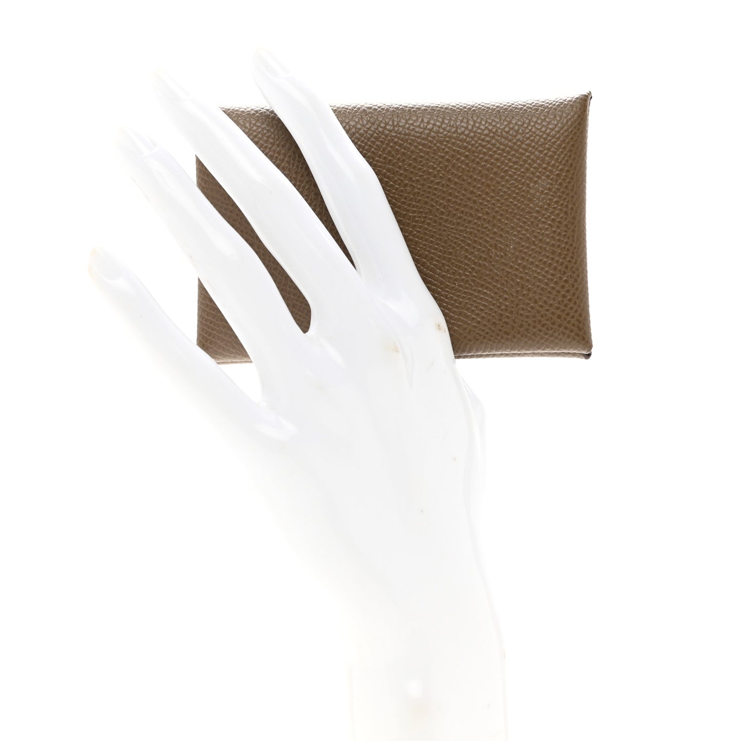 Epsom Calvi Card Case Etoupe