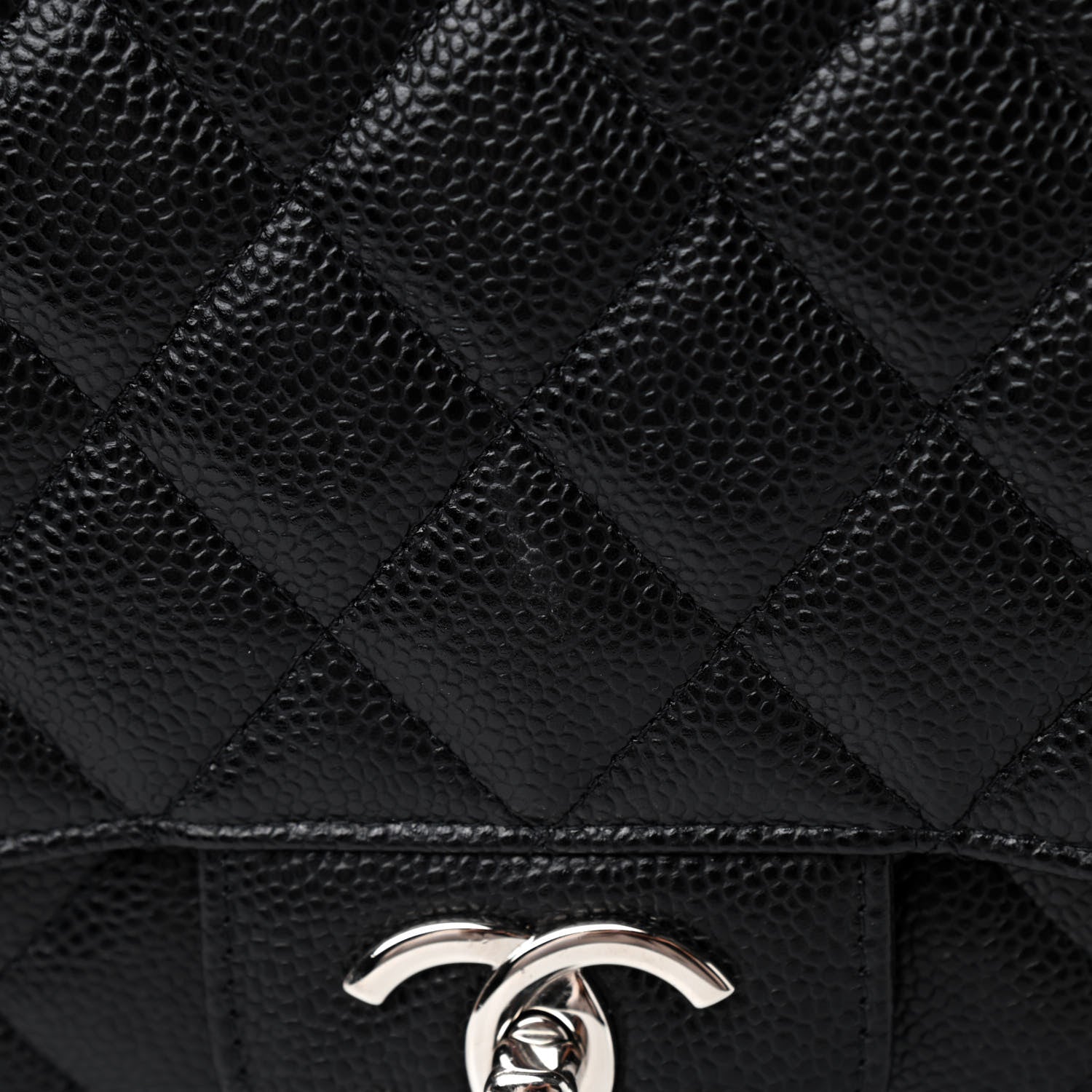 Chanel Caviar Quilted Maxi Double Flap Black 10 of 10