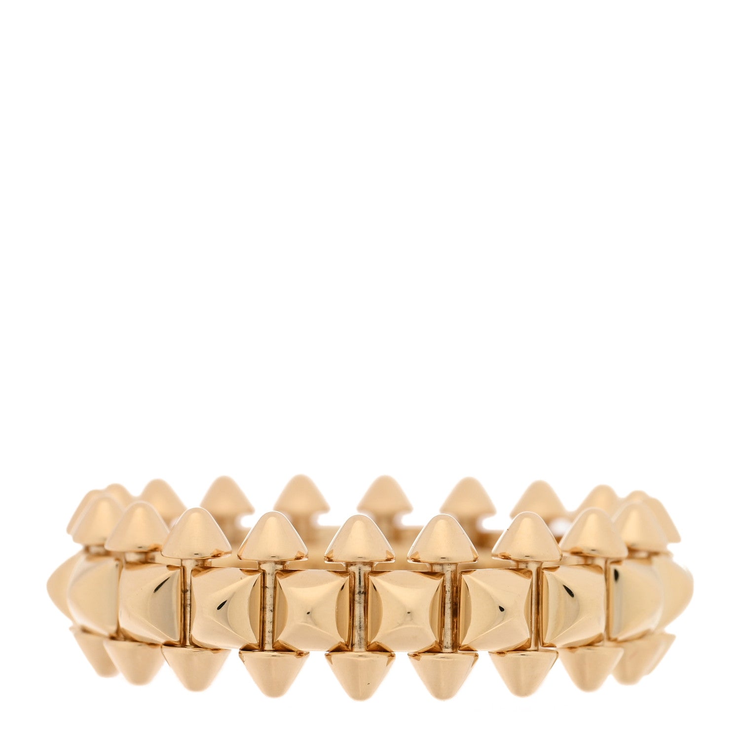Cartier 18K Pink Gold MM Clash De Cartier Ring 64 10.75 1 of 4