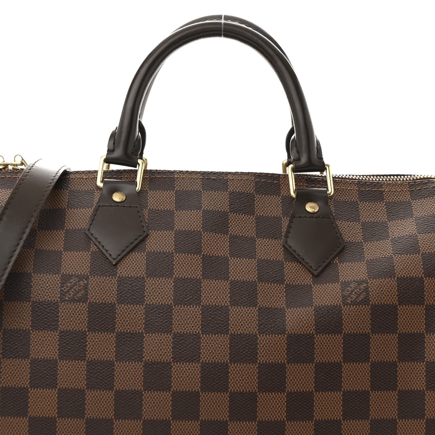Louis Vuitton Damier Ebene Speedy Bandouliere 30 8 of 13
