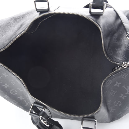Louis Vuitton Monogram Eclipse Keepall Bandouliere 45 6 of 10