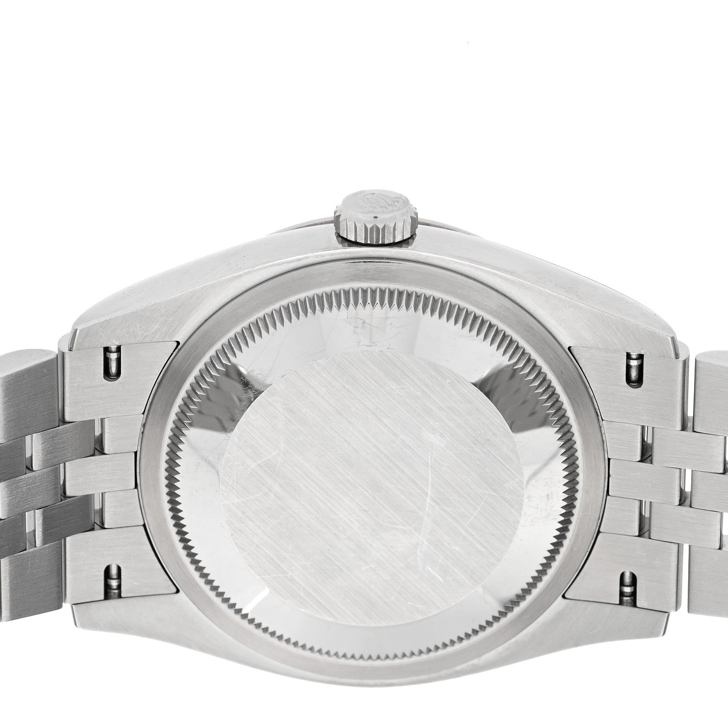 Rolex Stainless Steel 18K White Gold 36mm Oyster Perpetual Datejust Watch White Roman 126234 4 of 5
