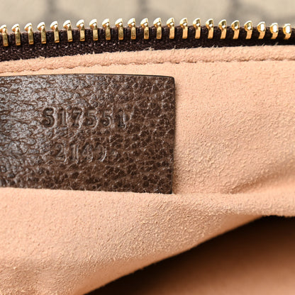 Gucci GG Supreme Monogram Large Ophidia Pouch Clutch Brown 7 of 7