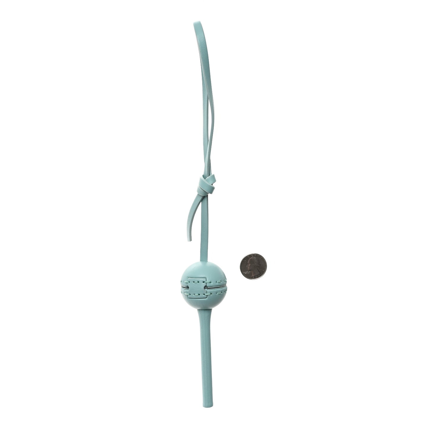 X CHUPA CHUPS Vitello Grace Lollipop Holder Bag Charm Key Ring Light Blue