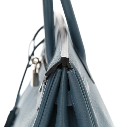 Hermes Fjord Birkin 35 Bleu Tempete 19 of 20