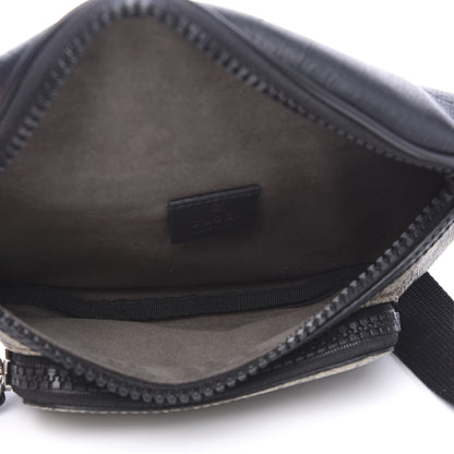 Gucci GG Supreme Monogram Belt Bag Black 4 of 8