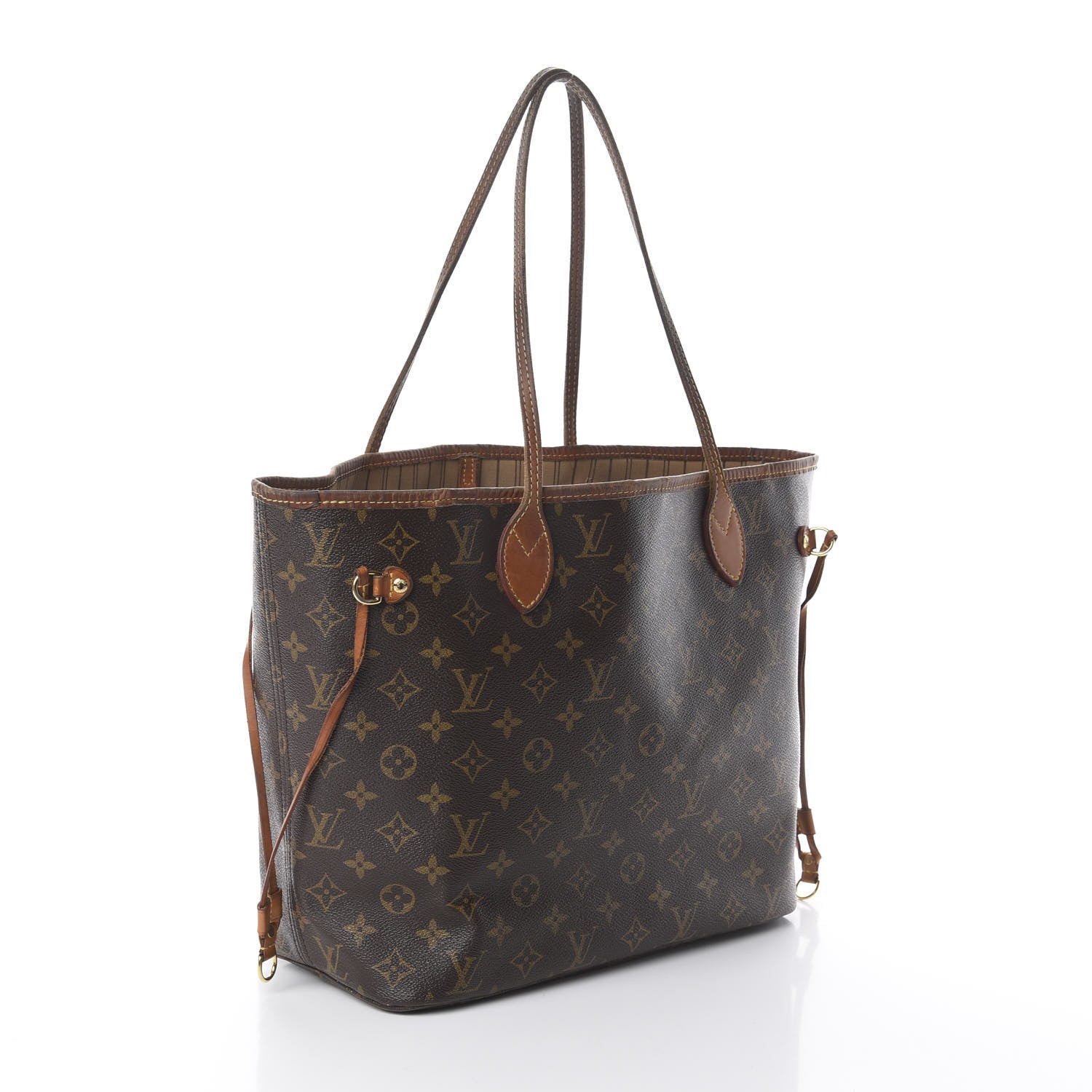 Louis Vuitton Monogram Neverfull MM 2 of 9