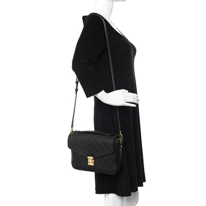 Louis Vuitton Empreinte Pochette Metis Black 2 of 11