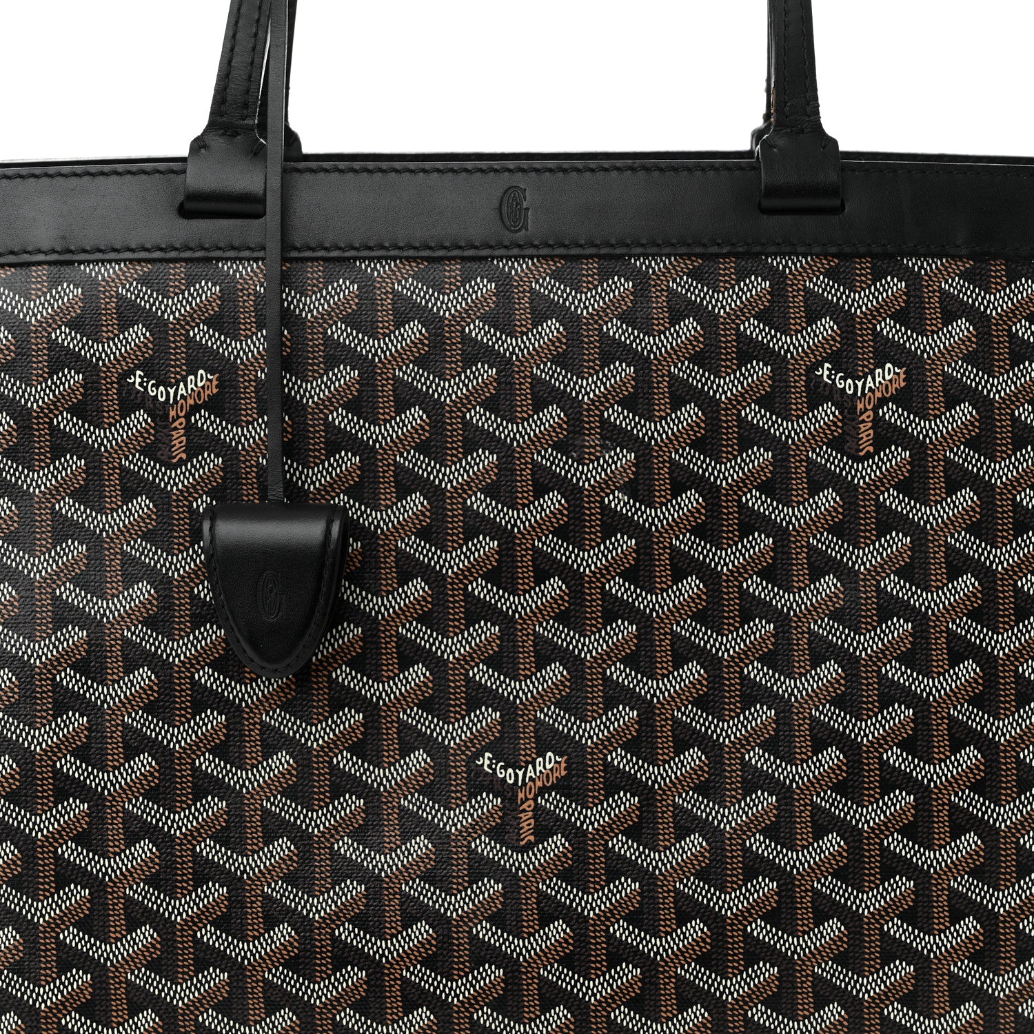 Goyard Goyardine Bellechasse PM Black 7 of 11