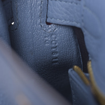 Hermes Togo Kelly Retourne 25 Azur 8 of 41