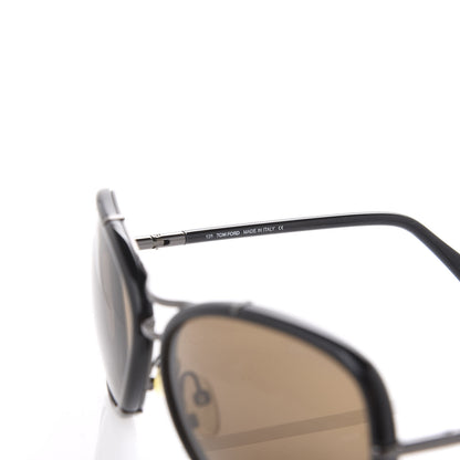 Tom Ford Elle Aviator Sunglasses TF135 Black 6 of 6