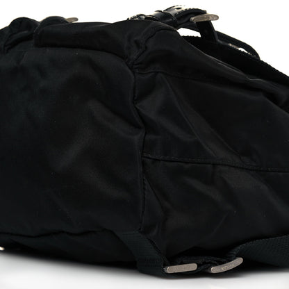 Prada Nylon Vela Double Buckle Backpack Black 8 of 10