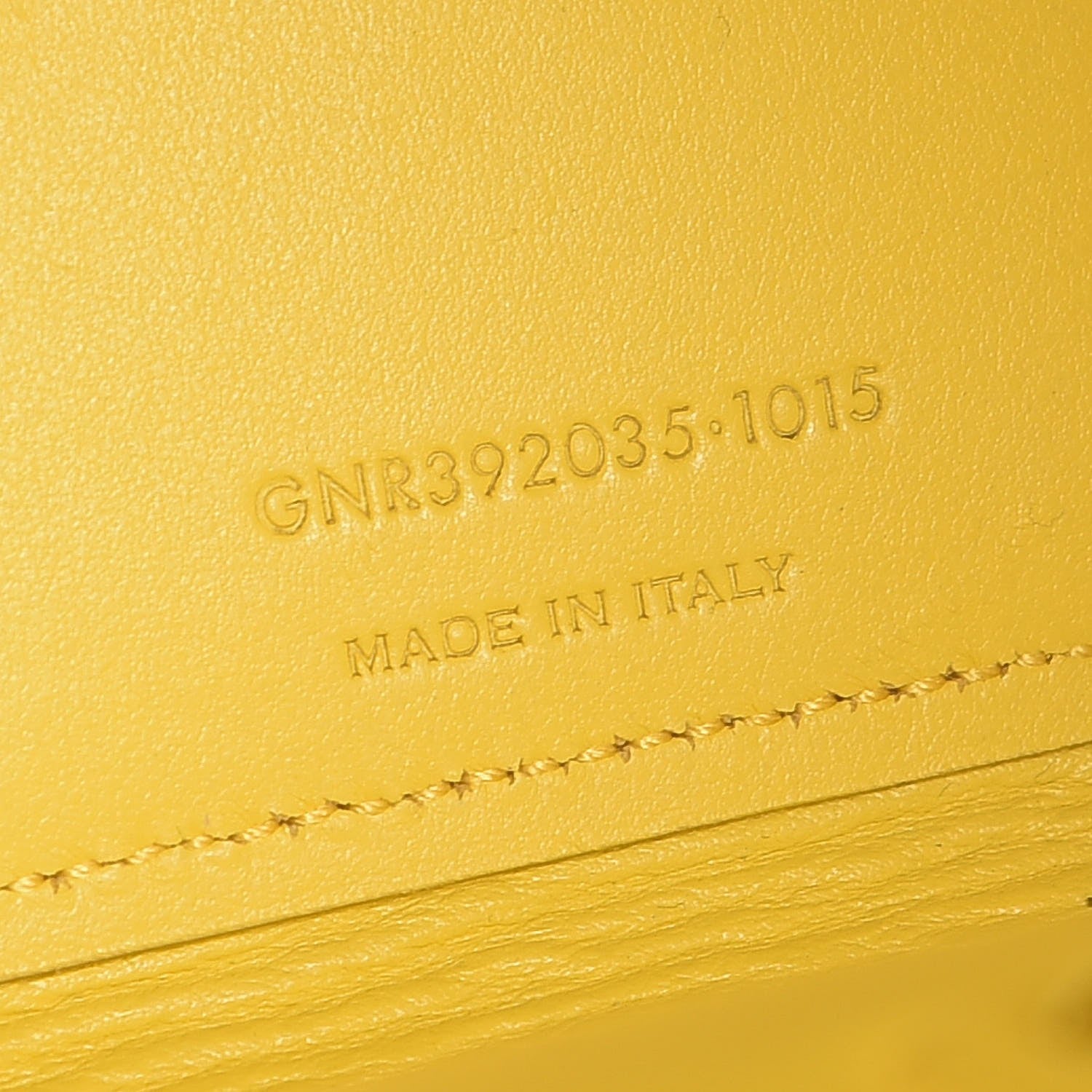 Saint Laurent Grained Calfskin Nano Sac De Jour Jaune 6 of 7