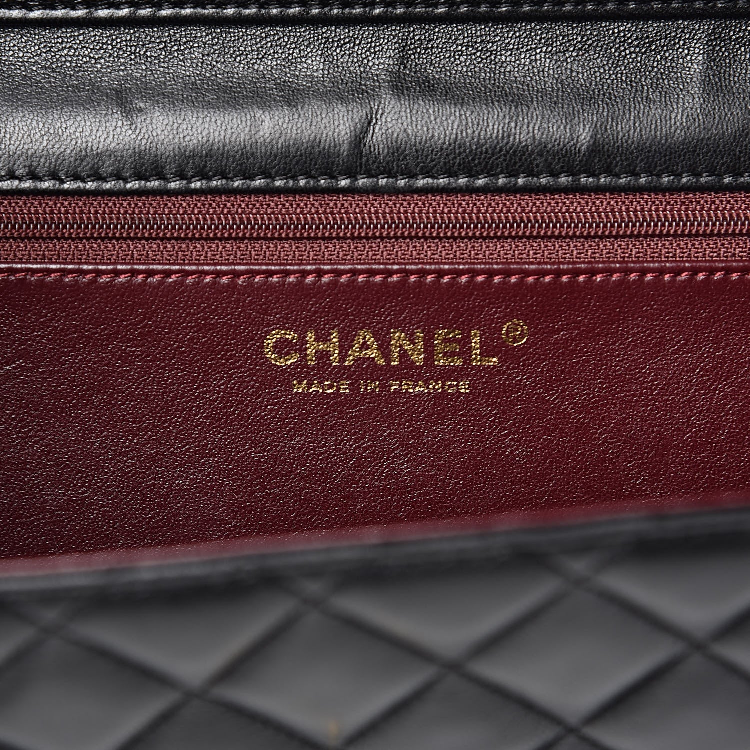 Chanel Lambskin Quilted Medium Single Flap Black 6 of 8