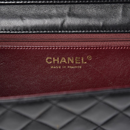 Chanel Lambskin Quilted Medium Single Flap Black 6 of 8