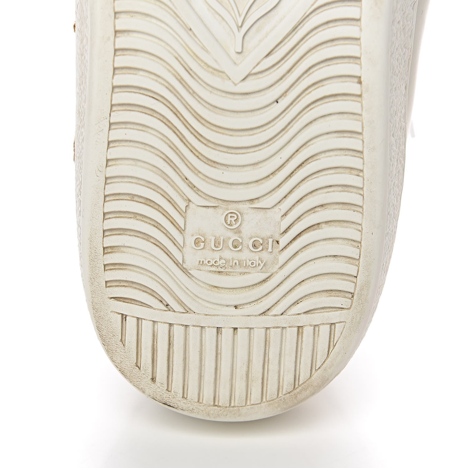 Gucci Calfskin Nappa Web LOVED Embroidered Mens Ace Sneakers 9 White Red Flame Notte 13 of 14