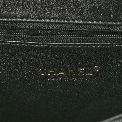 Chanel Caviar Quilted Medium CC Filigree Vanity Case Beige Black 6 of 10