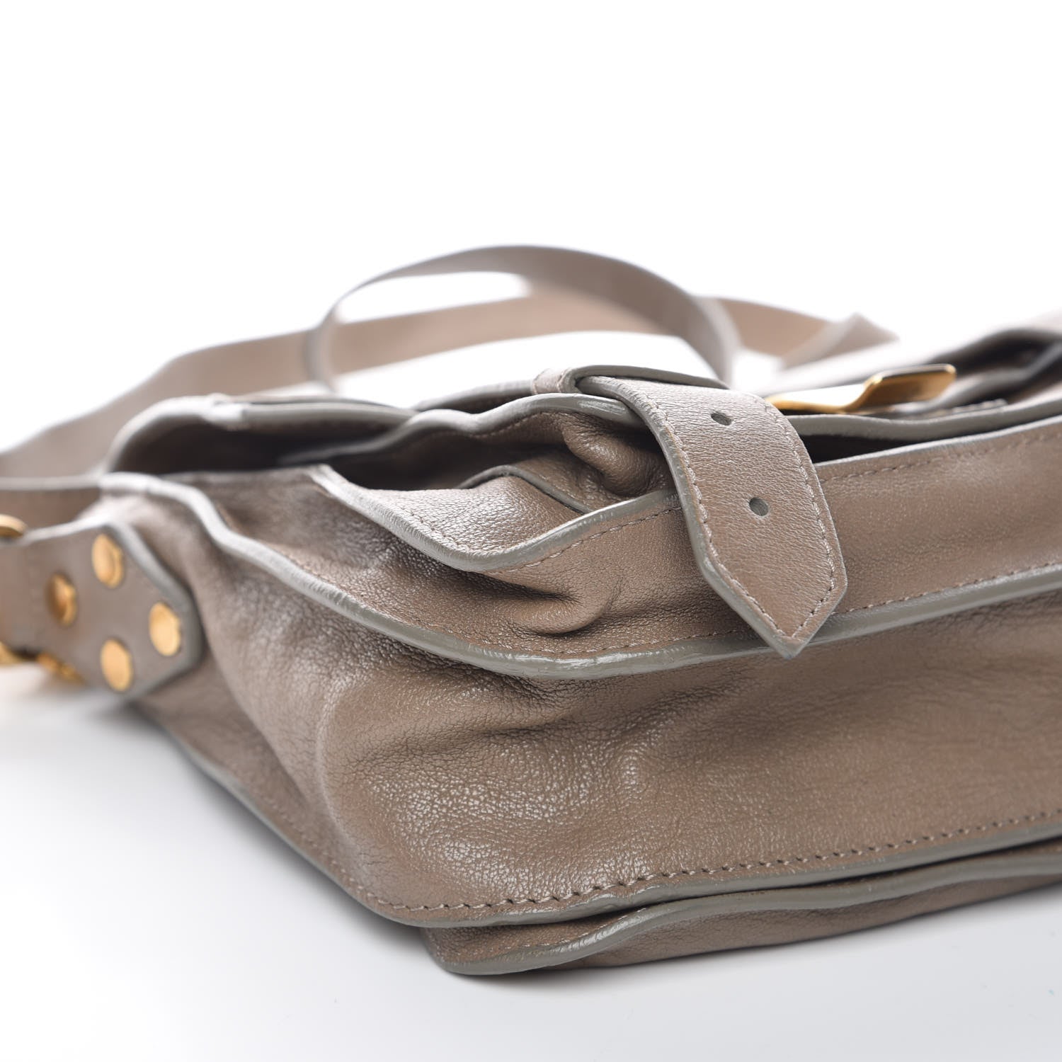 Proenza Schouler Lambskin PS1 Mini Pouch Messenger Smoke 7 of 10