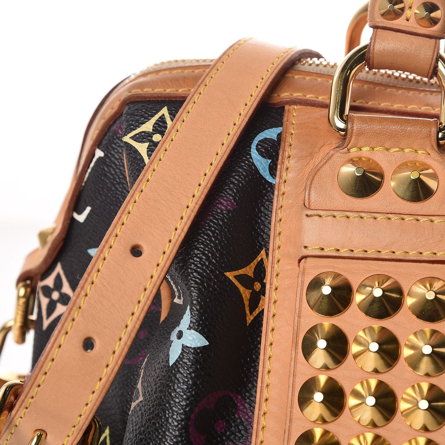 Monogram Multicolor Courtney MM Black