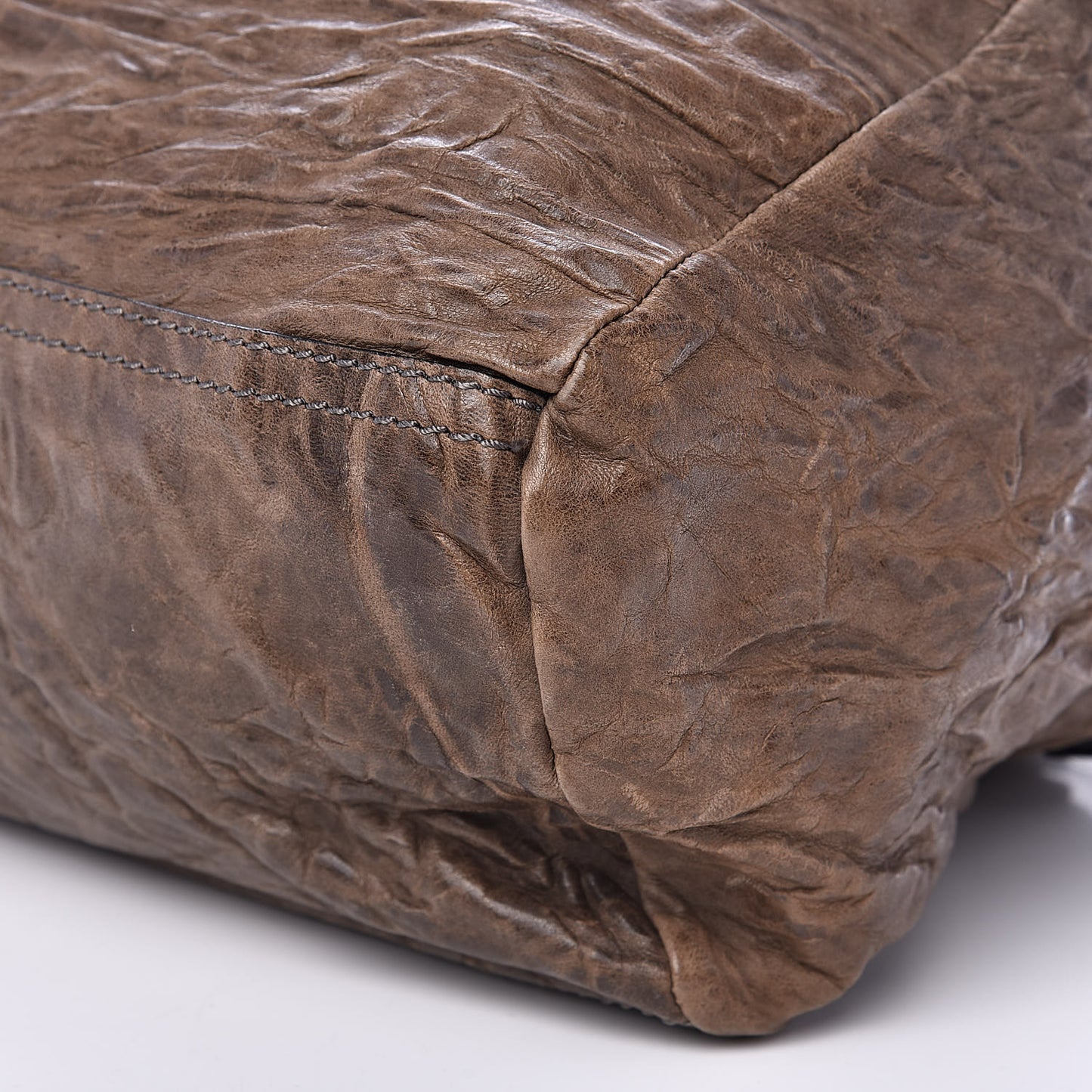 Tumbled Sheepskin Medium Pandora Charcoal
