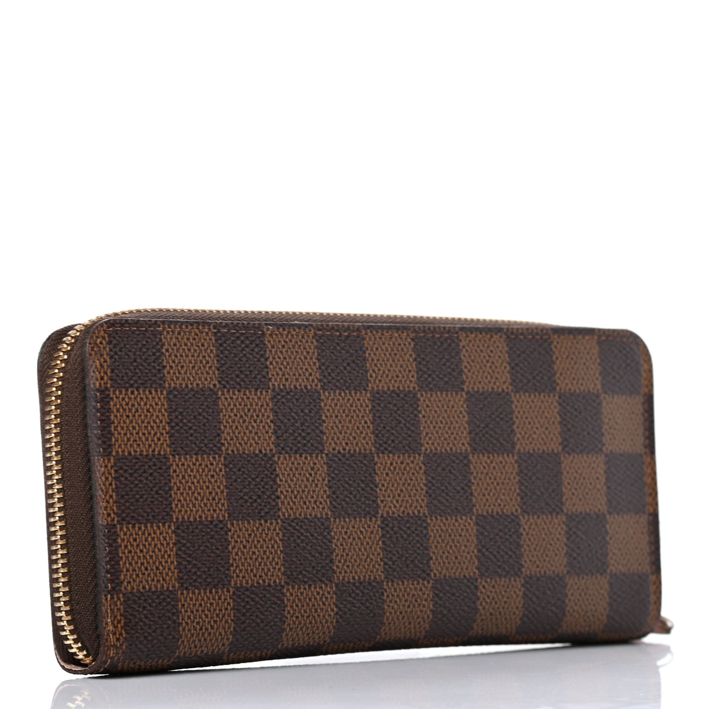 Damier Ebene Clemence Wallet Rose Ballerine