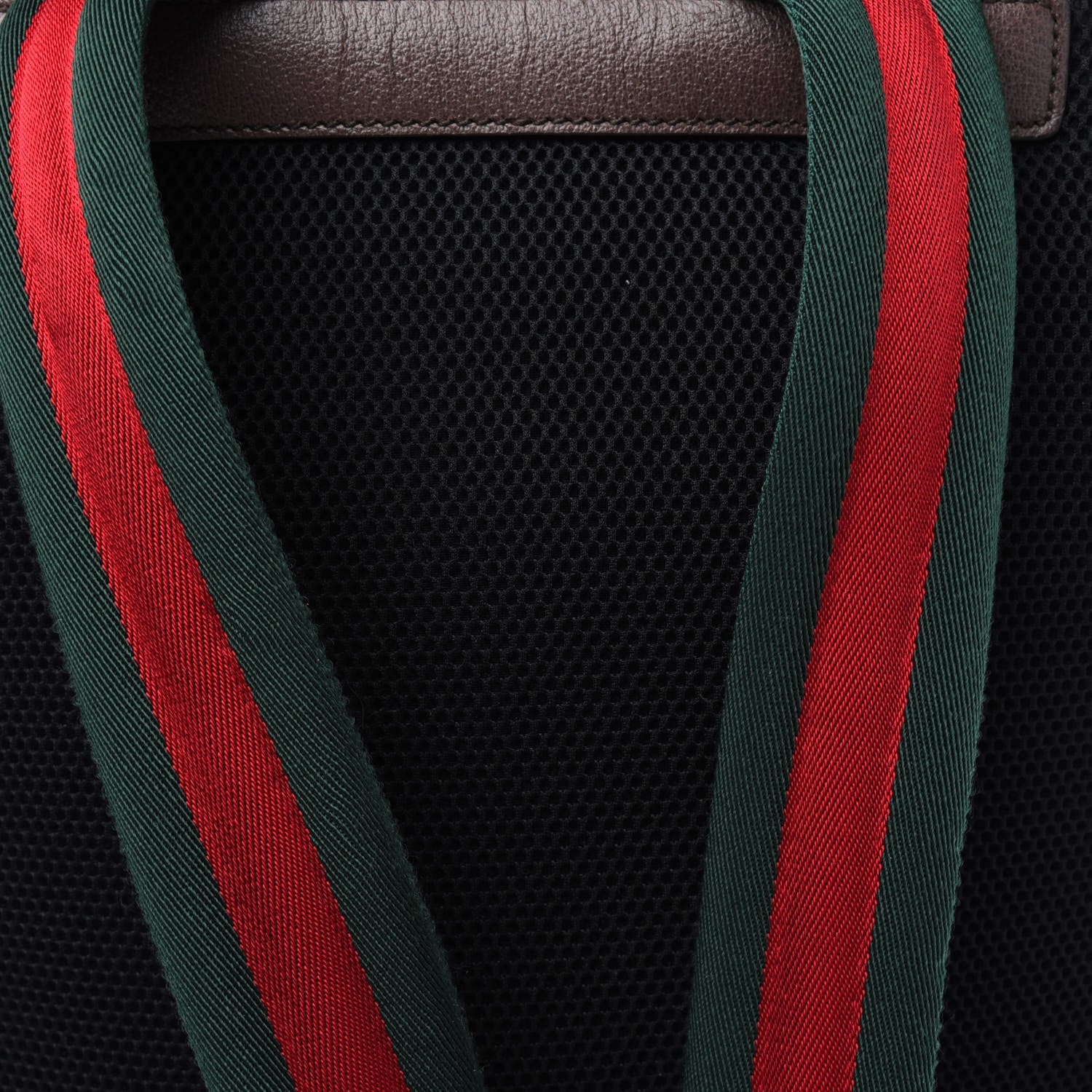 Gucci Soft GG Supreme Monogram Neo Vintage Double Buckle Backpack Beige New Acero Crop 28 of 30