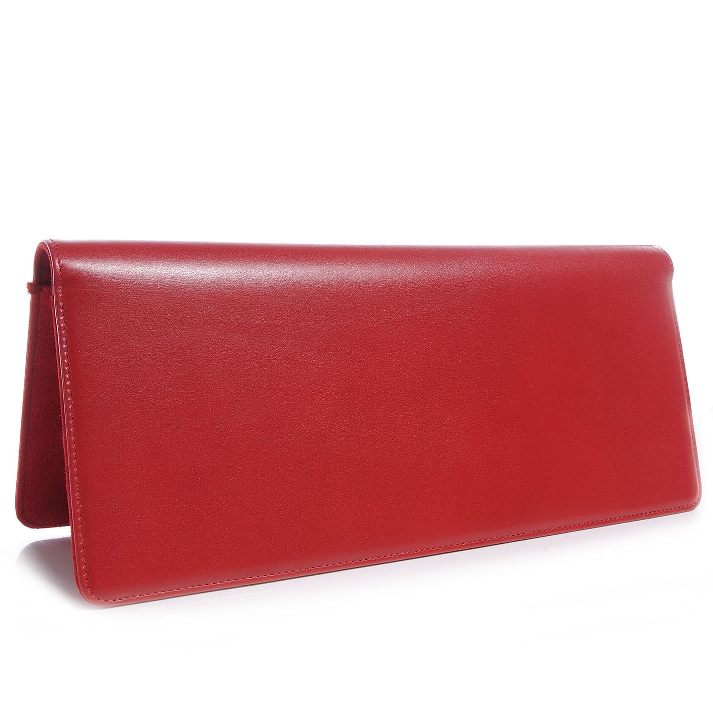 Leather Classic Paris Document Case Red
