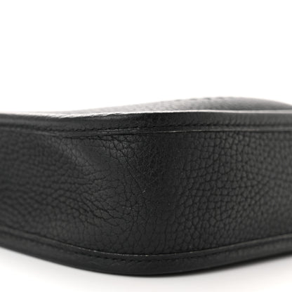 Hermes Taurillon Clemence Evelyne TPM Black 9 of 10