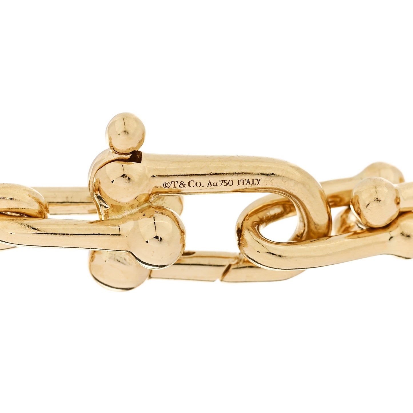 18K Yellow Gold Small HardWear Link Bracelet
