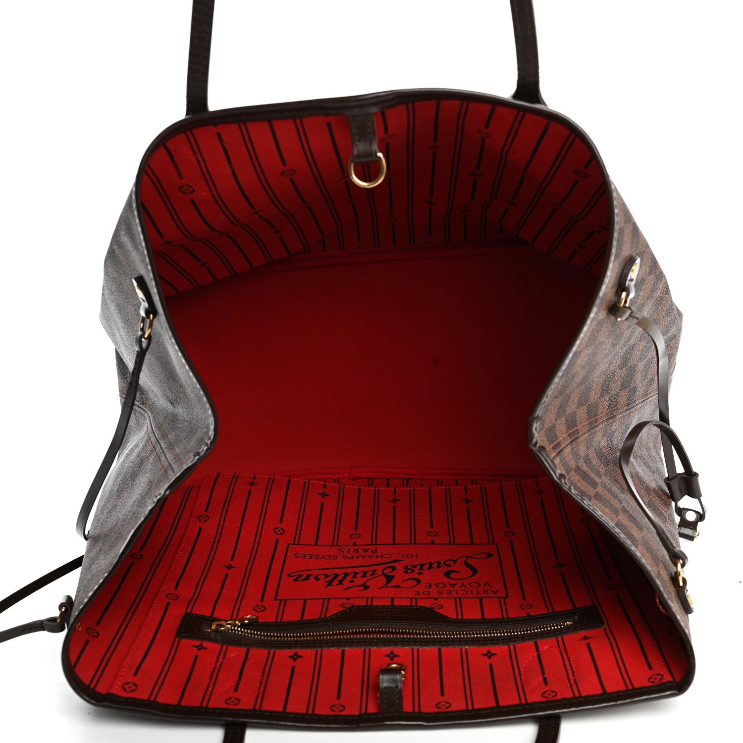 Louis Vuitton Damier Ebene Neverfull GM 5 of 11