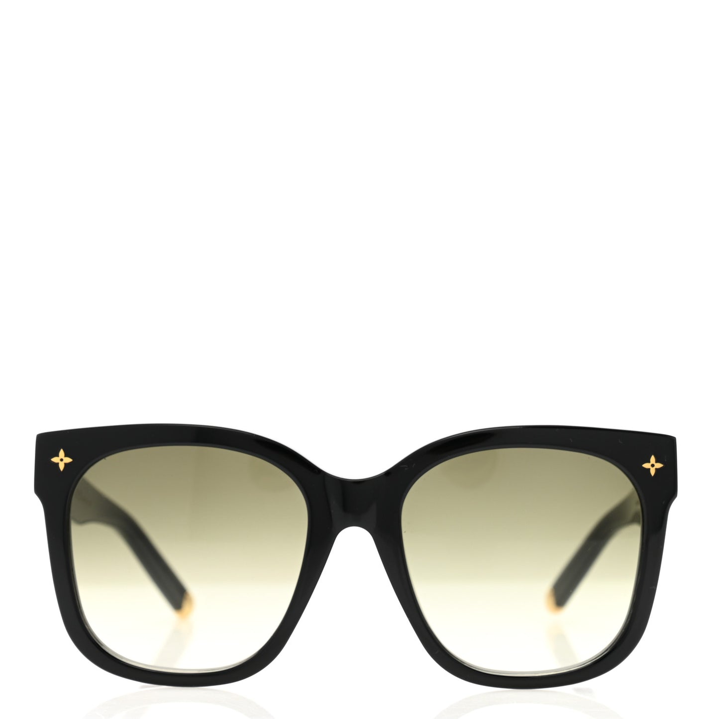 Acetate My Monogram Cat Eye Sunglasses Z1729W Black