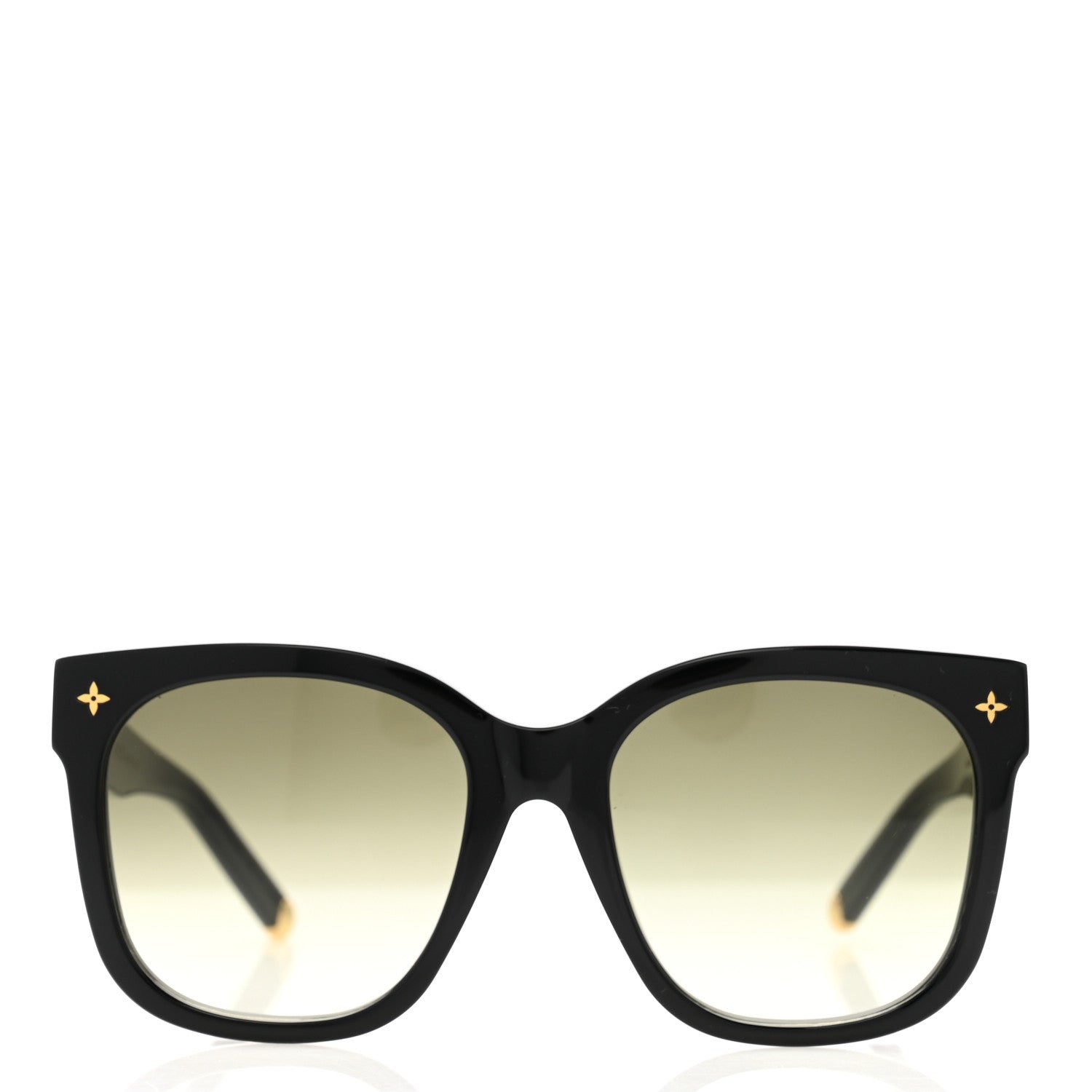 Louis Vuitton Acetate My Monogram Cat Eye Sunglasses Z1729W Black 2 of 7