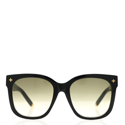 Louis Vuitton Acetate My Monogram Cat Eye Sunglasses Z1729W Black 2 of 7