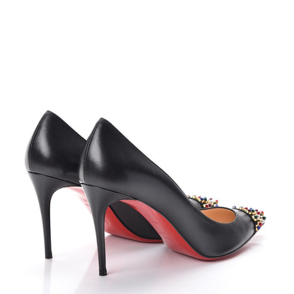 Christian Louboutin Kid Cabo 85 Pumps 38.5 Black Multicolor 4 of 9