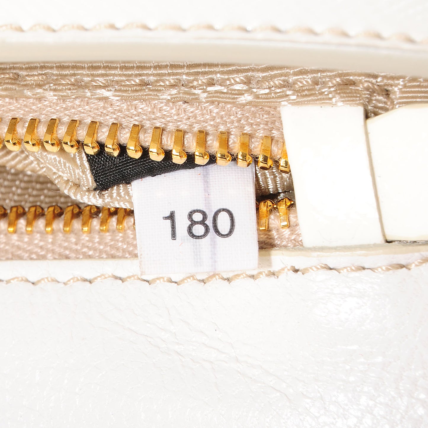 Saffiano Vernice Crossbody Flap Bag Bianco