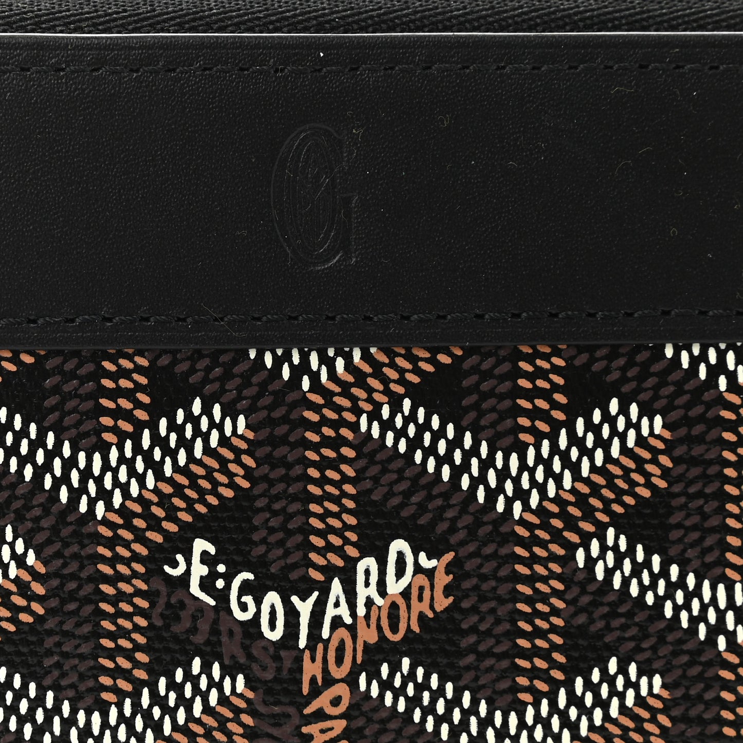 Goyardine Matignon PM Wallet Black