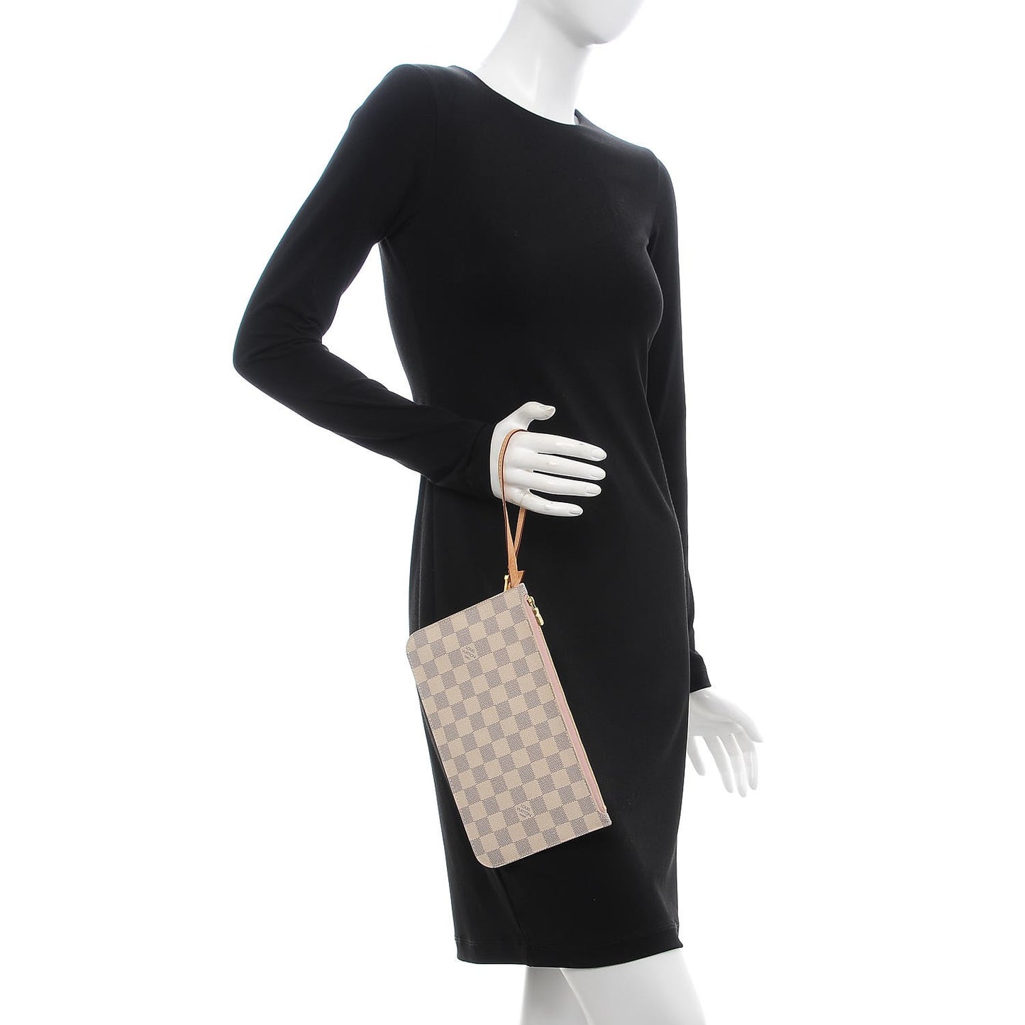 Damier Azur Neverfull MM GM Pochette Rose Ballerine