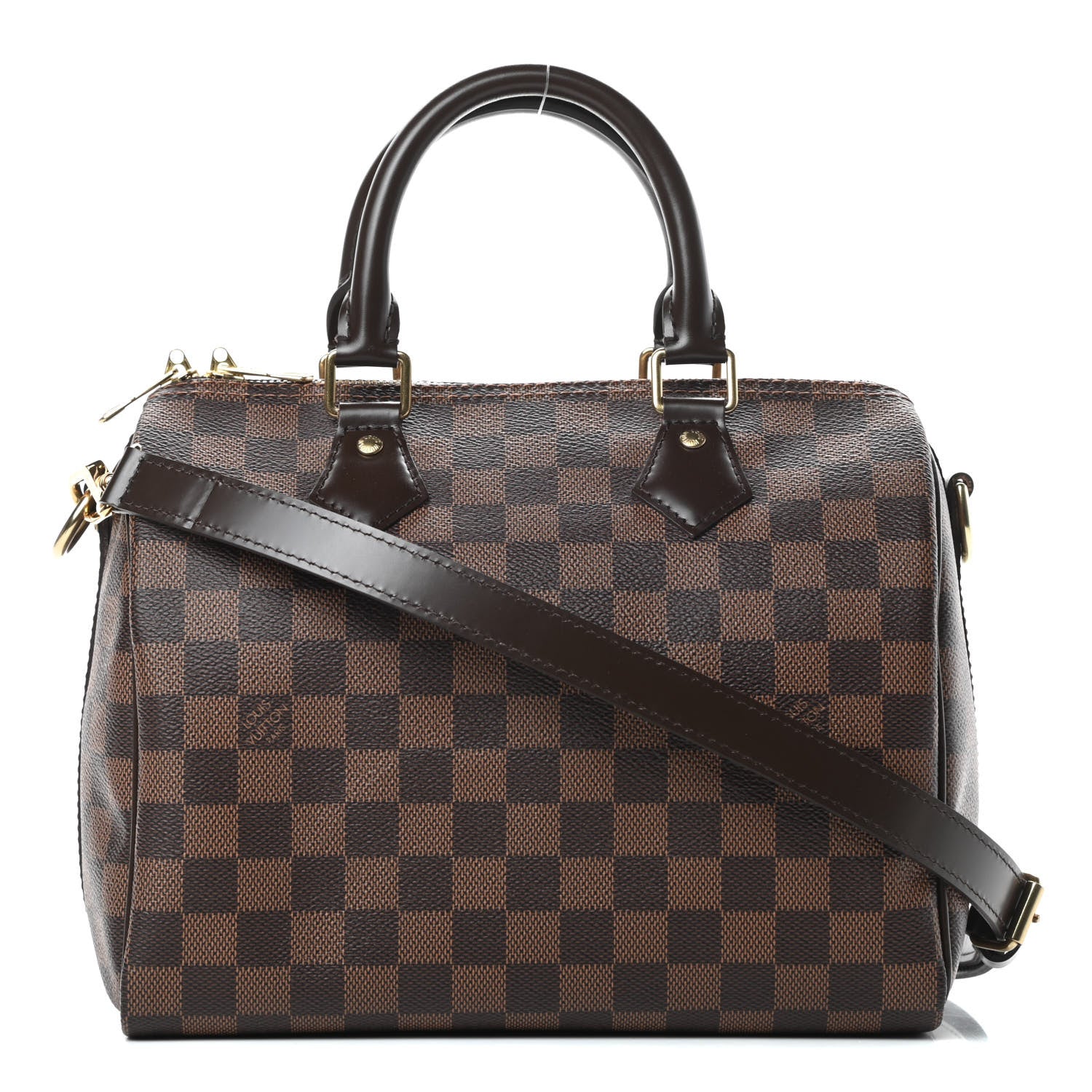 Louis Vuitton Damier Ebene Speedy Bandouliere 25 1 of 12