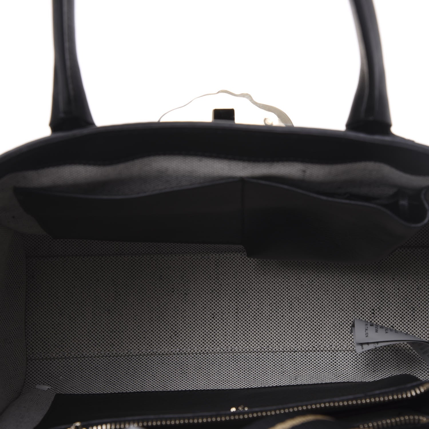 Versace Calfskin Medium Palazzo Empire Bag Black 5 of 10