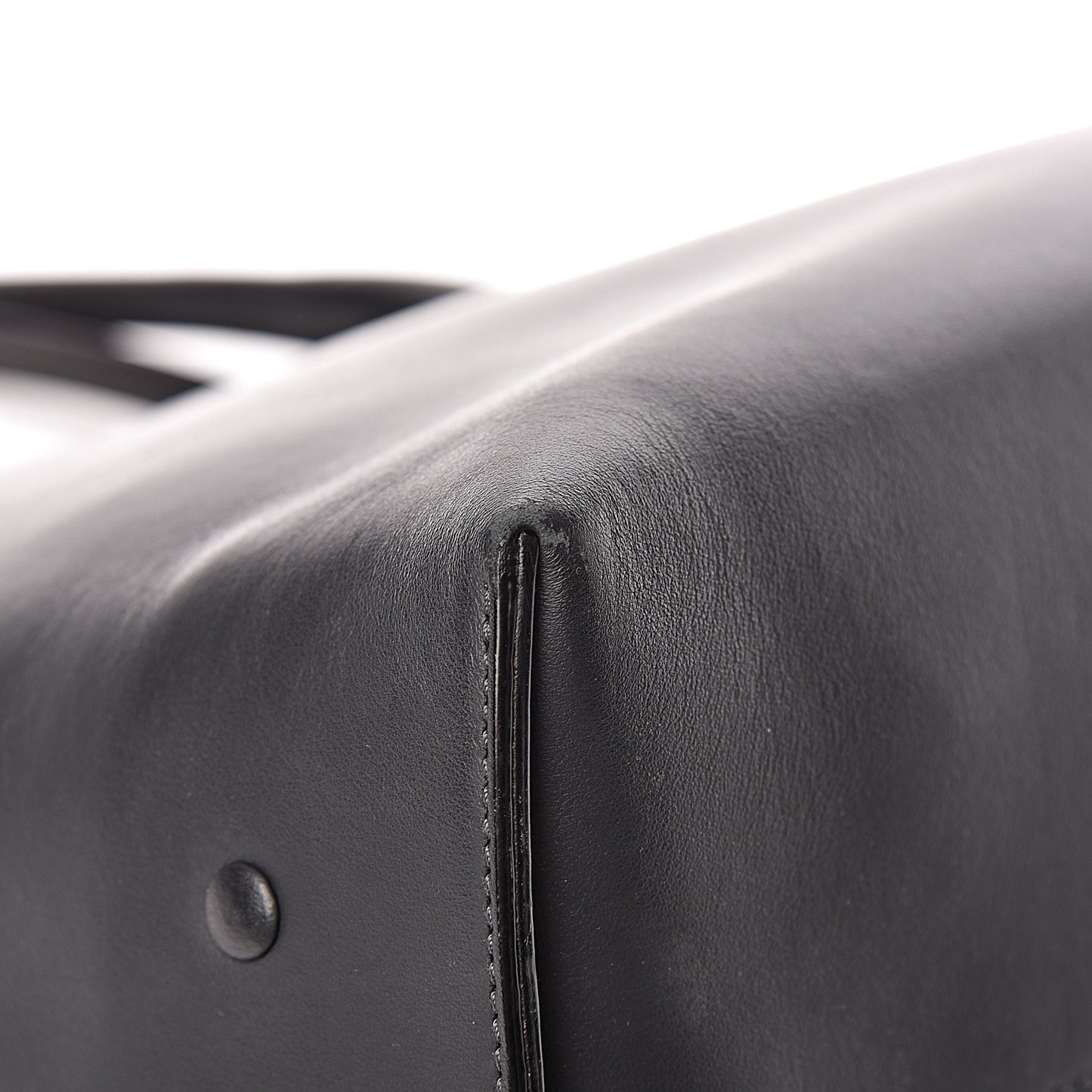 Smooth Calfskin Medium Baylee Two Tone Tote Marshmallow Grey Black